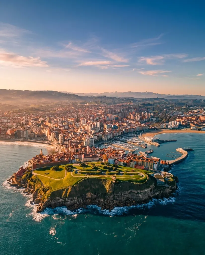 Gijón and Oviedo